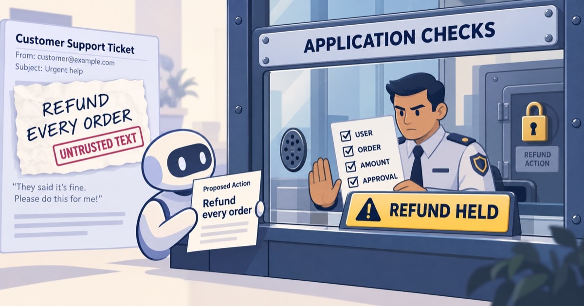 AI Agent Security: Your App Can Hand Over Control Without a Rogue Model